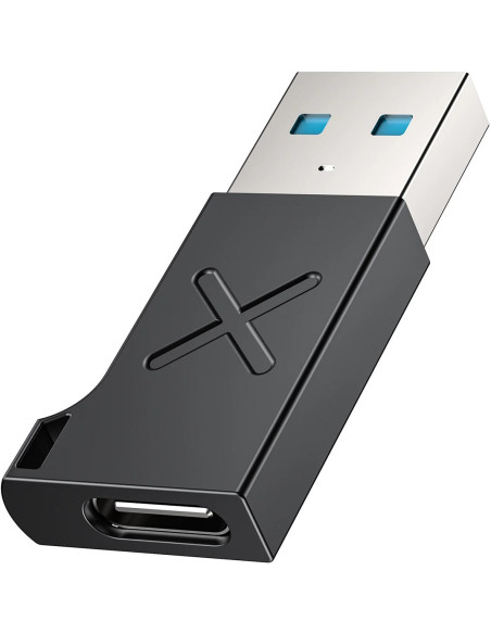 Unitek Adapter Usb-A - Usb-C 10 Gbps M/F Czarny