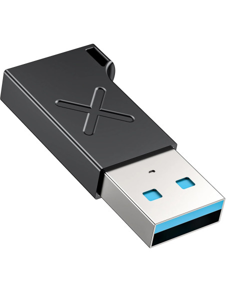 Unitek Adapter Usb-A - Usb-C 10 Gbps M/F Czarny
