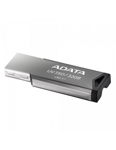 Adata Flashdrive Uv350 32Gb Usb3.1 Metallic