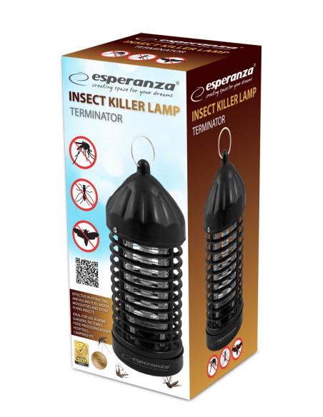 Lampa Owadobójcza Esperanza Terminator Ehq005
