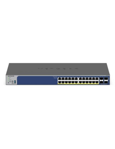 Switch Netgear Gs728Txpv3 28P Poe 190W ( Poe+: 24P) Managed Gigabit/10G