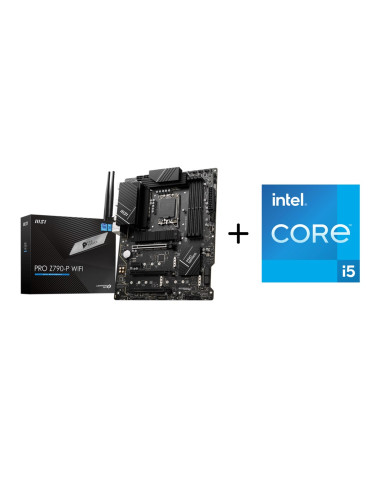 Płyta Główna Msi Pro Z790-P Wifi + Procesor Intel Core I5-14400F (Bx8071514400F)