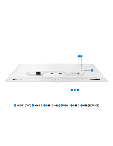 Monitor Samsung Smart M7 Led 32" Ls32Dm703Uuxdu