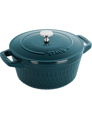 Garnek Żeliwny Okrągły Staub - 4 Ltr, Morski