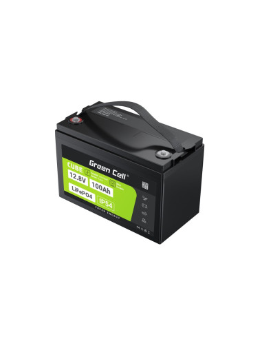Green Cell Akumulator Lifepo4 Cube 100Ah 12V/12.8V 1280Wh Lfpgc12V100Ah