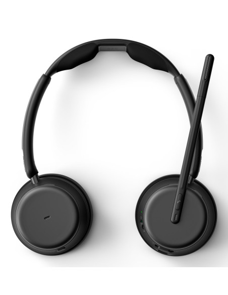 Epos Impact 1061 Anc Zestaw Słuchawkowy Bezprzewodowy Opaska Na Głowę Biuro/Centrum Telefoniczne Bluetooth Podstawka Do Ładowani
