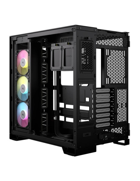 Icue Link 6500X Rgb Tempered Glass Mid-Tower, Black