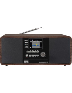 Imperial Radio Dabman I200 Cd/Internet/Dab/Dab+/Ukw Holzoptik