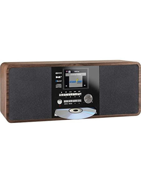 Imperial Radio Dabman I200 Cd/Internet/Dab/Dab+/Ukw Holzoptik