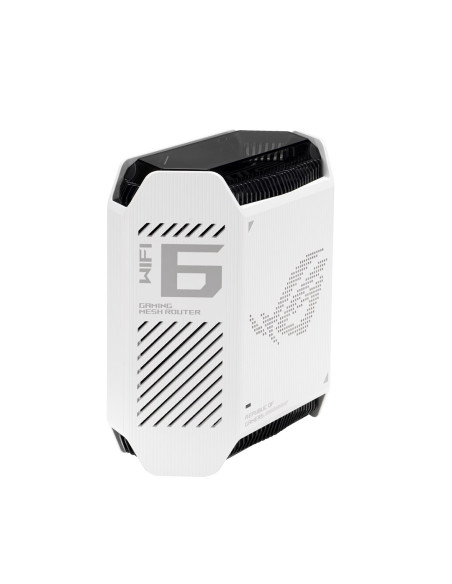 Asus Rog Rapture Gt6 Tri-Band (2.4 Ghz/5 Ghz/5 Ghz) Wi-Fi 6 (802.11Ax) Biały 4 Wewnętrzne