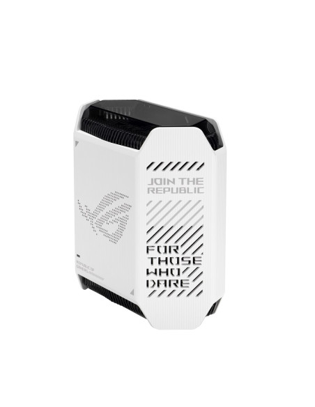 Asus Rog Rapture Gt6 Tri-Band (2.4 Ghz/5 Ghz/5 Ghz) Wi-Fi 6 (802.11Ax) Biały 4 Wewnętrzne