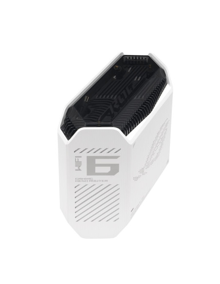 Asus Rog Rapture Gt6 Tri-Band (2.4 Ghz/5 Ghz/5 Ghz) Wi-Fi 6 (802.11Ax) Biały 4 Wewnętrzne