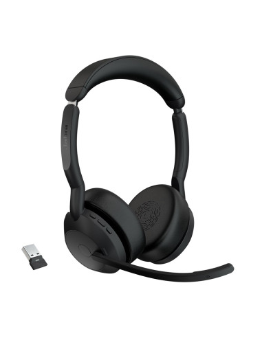 Jabra 25599-989-999 Słuchawki/Zestaw Słuchawkowy Bezprzewodowy Opaska Na Głowę Biuro/Centrum Telefoniczne Bluetooth Podstawka Do