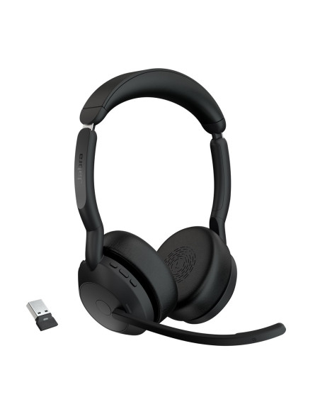 Jabra 25599-989-999 Słuchawki/Zestaw Słuchawkowy Bezprzewodowy Opaska Na Głowę Biuro/Centrum Telefoniczne Bluetooth Podstawka Do