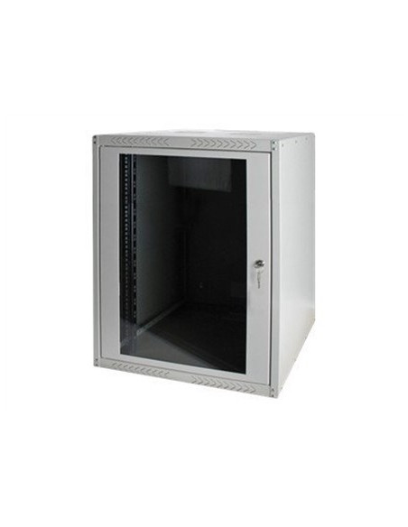 Digitus Szafa Sieciowa Wisząca Dynamic 19" 16U Rack 600X450, Drzwi Szyba, Szary, Niedzielona, Złożona, 60Kg