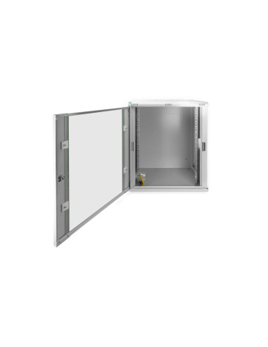 Digitus Szafa Sieciowa Wisząca Dynamic 19" 16U Rack 600X450, Drzwi Szyba, Szary, Niedzielona, Złożona, 60Kg