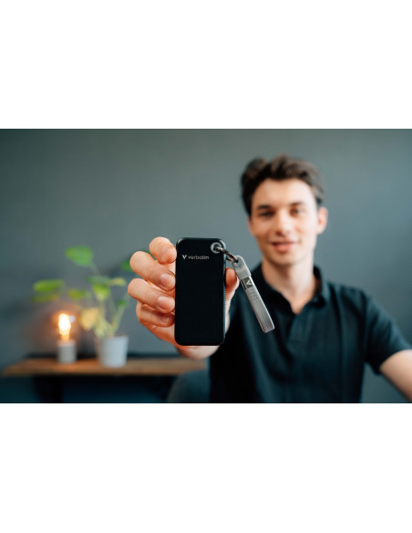 Verbatim Pocket Ssd 2 Tb Usb Type-C 3.2 Gen 2 (3.1 Gen 2) Czarny, Szary