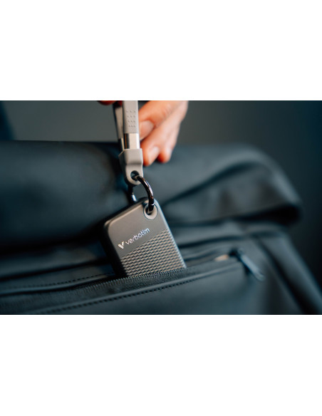 Verbatim Pocket Ssd 2 Tb Usb Type-C 3.2 Gen 2 (3.1 Gen 2) Czarny, Szary