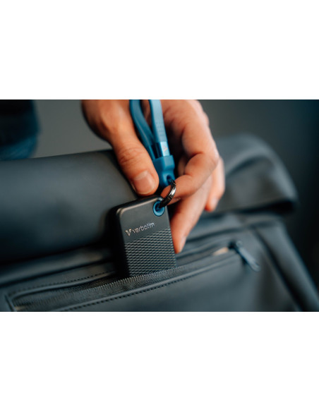 Verbatim Pocket Ssd 2 Tb Usb Type-C 3.2 Gen 2 (3.1 Gen 2) Czarny, Niebieski