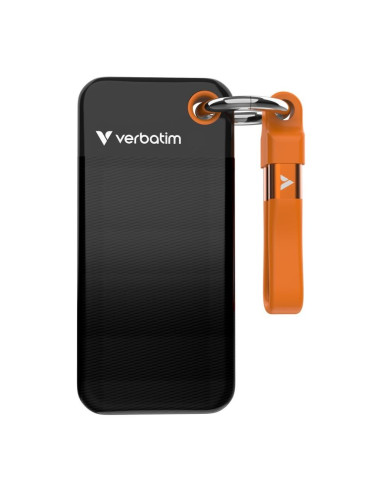 Ssd 2Tb Verbatim Pocket Ssd Usb 3.2/Pomarańczowy Sprzedaż Detaliczna