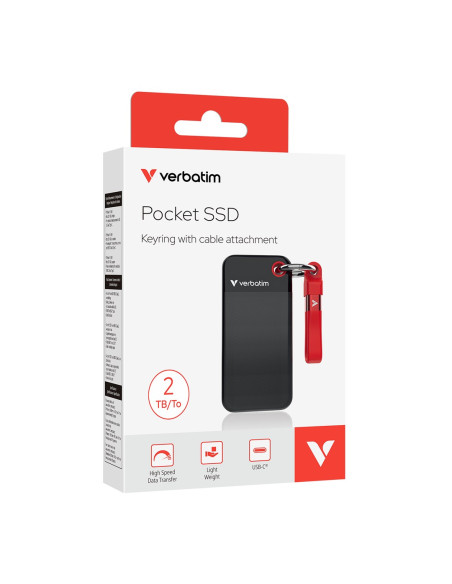 Verbatim Pocket Ssd Usb 3.2 Gen 2 2Tb