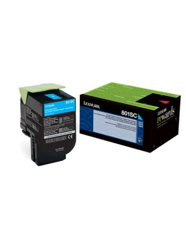 Return Program Toner Cartridge/802Sc Cyan 2K Pgs F Cx310410