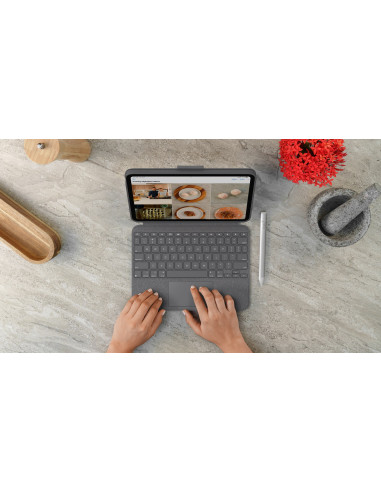 Klawiatura Logitech Bluetooth Combo Touch Ipad 10. Generacji