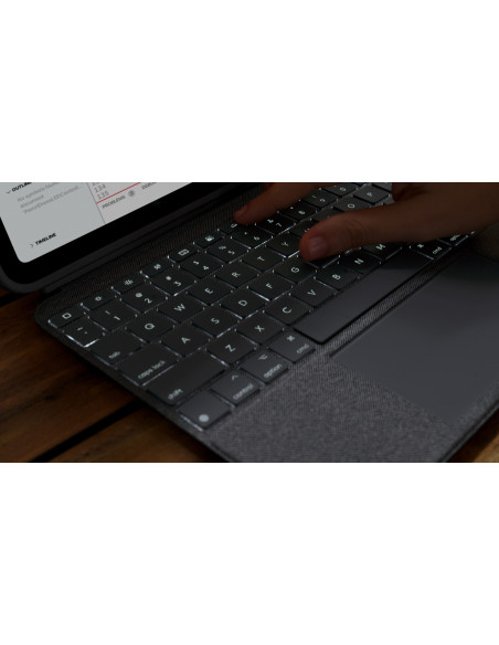 Klawiatura Logitech Bluetooth Combo Touch Ipad 10. Generacji