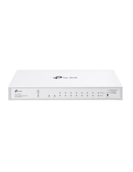 Tp-Link Festa Fs310Gp Łącza Sieciowe Zarządzany L2/L2+ Gigabit Ethernet (10/100/1000) Obsługa Poe 1U Biały