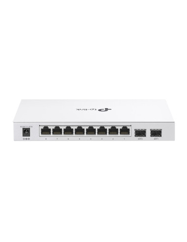 Tp-Link Festa Fs310Gp Łącza Sieciowe Zarządzany L2/L2+ Gigabit Ethernet (10/100/1000) Obsługa Poe 1U Biały