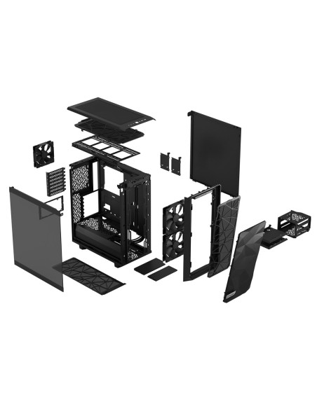 Fractal Design Meshify 2 Compact Tower Czarny