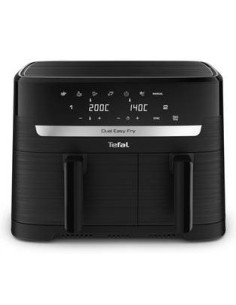 Tefal Dual Easy Fry Essential Airfryer Ey901N, 2700 W, 8.3 L, Juodas