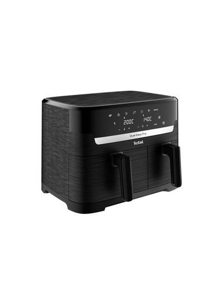 Tefal Dual Easy Fry Essential Airfryer Ey901N, 2700 W, 8.3 L, Juodas