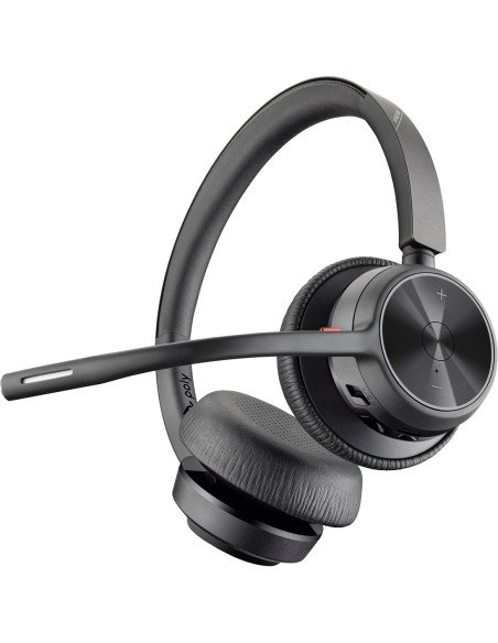 Poly Stereofoniczny Zestaw Słuchawkowy Usb A Voyager 4320 + Przejściówka Bt700 Usb-A + Podstawka Ładująca
