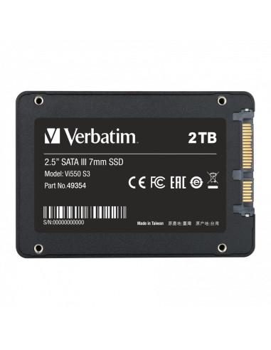 Verbatim Vi550 S3 2 Tb 2.5" Serial Ata Iii