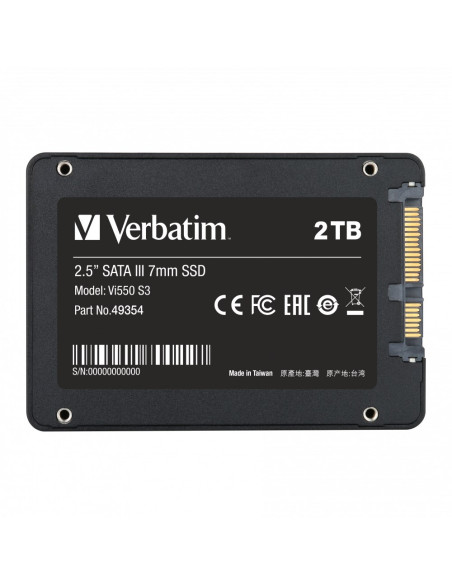 Verbatim Vi550 S3 2 Tb 2.5" Serial Ata Iii