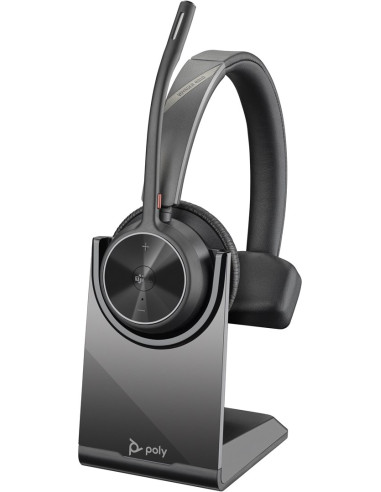 Poly Zestaw Słuchawkowy Voyager 4310 Z Certyfikatem Microsoft Teams + Adapter Bt700 + Stacja Ładująca