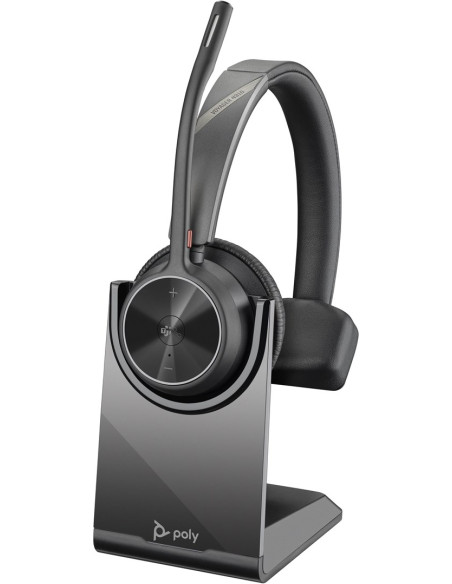 Poly Zestaw Słuchawkowy Voyager 4310 Z Certyfikatem Microsoft Teams + Adapter Bt700 + Stacja Ładująca