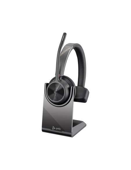 Poly Zestaw Słuchawkowy Voyager 4310 Z Certyfikatem Microsoft Teams + Adapter Bt700 + Stacja Ładująca