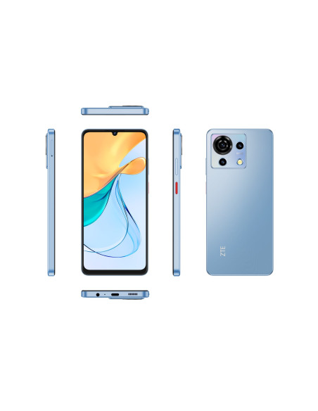 Smartfon Zte Blade V50 Vita 17,1 Cm (6.75") Dual-Sim Usb Typ-C 4 Gb 256 Gb 5200 Mah Blau