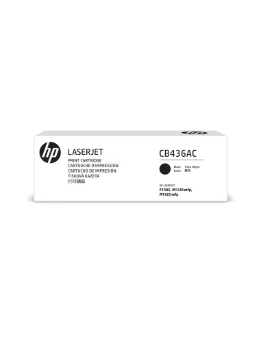 Hp Laserjet Cb436A Black Print Cartridge Contract Oryginalny Czarny 1 Szt.