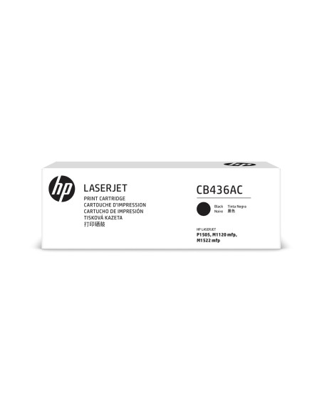 Hp Laserjet Cb436A Black Print Cartridge Contract Oryginalny Czarny 1 Szt.