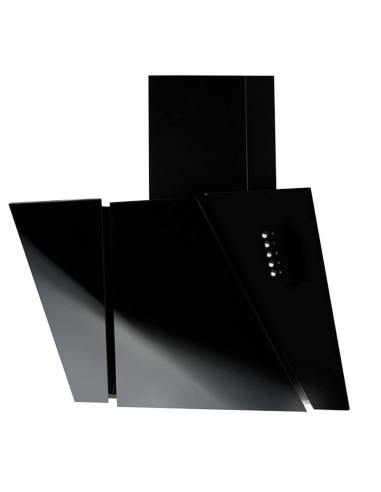Okap Kominowy Akpo Wk-4 Cetias 60 Czarny (600Mm  Front Czarne Szkło)
