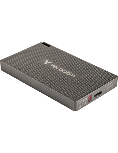 Verbatim 32031 Zewnętrzny Dysk Ssd 1 Tb Usb Type-C Usb 3.2 Gen 2X2 Szary