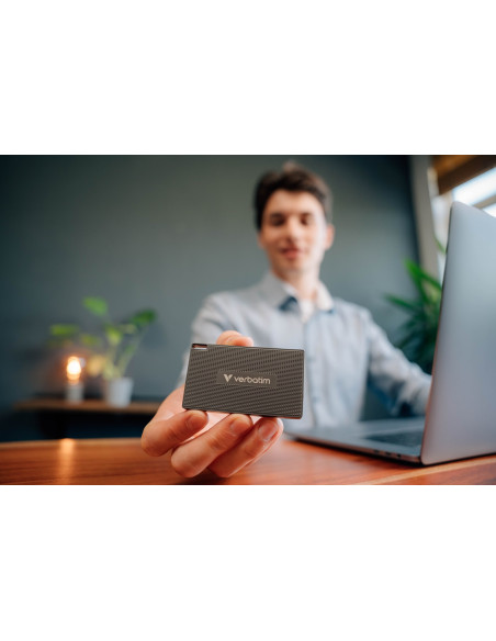 Verbatim 32031 Zewnętrzny Dysk Ssd 1 Tb Usb Type-C Usb 3.2 Gen 2X2 Szary