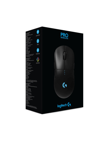 Logitech G Pro Wireless Myszka Oburęczny Rf Wireless Optyczny 25600 Dpi