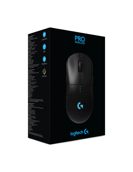 Logitech G Pro Wireless Myszka Oburęczny Rf Wireless Optyczny 25600 Dpi