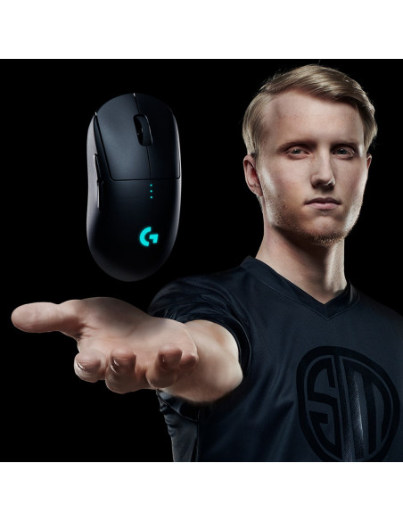 Logitech G Pro Wireless Myszka Oburęczny Rf Wireless Optyczny 25600 Dpi