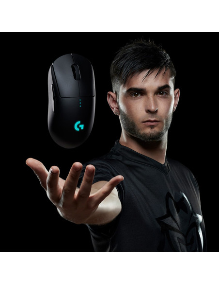 Logitech G Pro Wireless Myszka Oburęczny Rf Wireless Optyczny 25600 Dpi