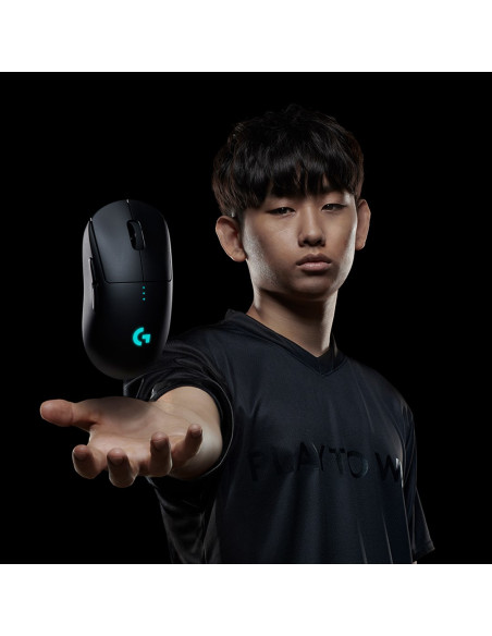Logitech G Pro Wireless Myszka Oburęczny Rf Wireless Optyczny 25600 Dpi